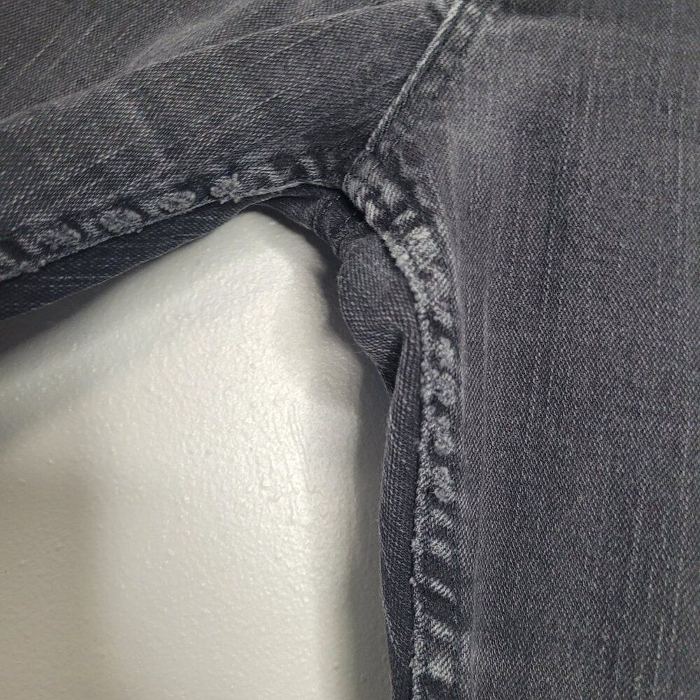 Levi's 569 loose straight fit black jeans size 34x30 - Picture 7 of 8